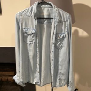 Gap jean shirt